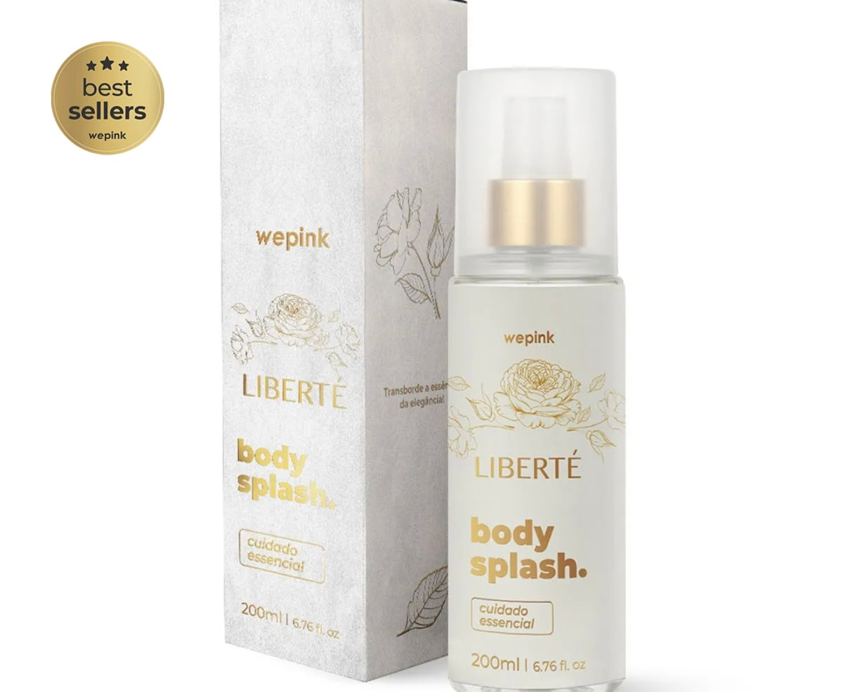 Body Splash Liberté Desodorante Colônia 200ml - Wepink