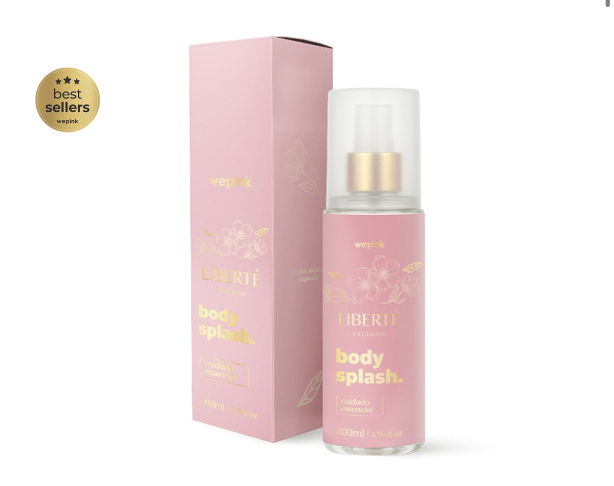 Body Splash Liberté Exclusif Desodorante Colônia 200ml - Wepink